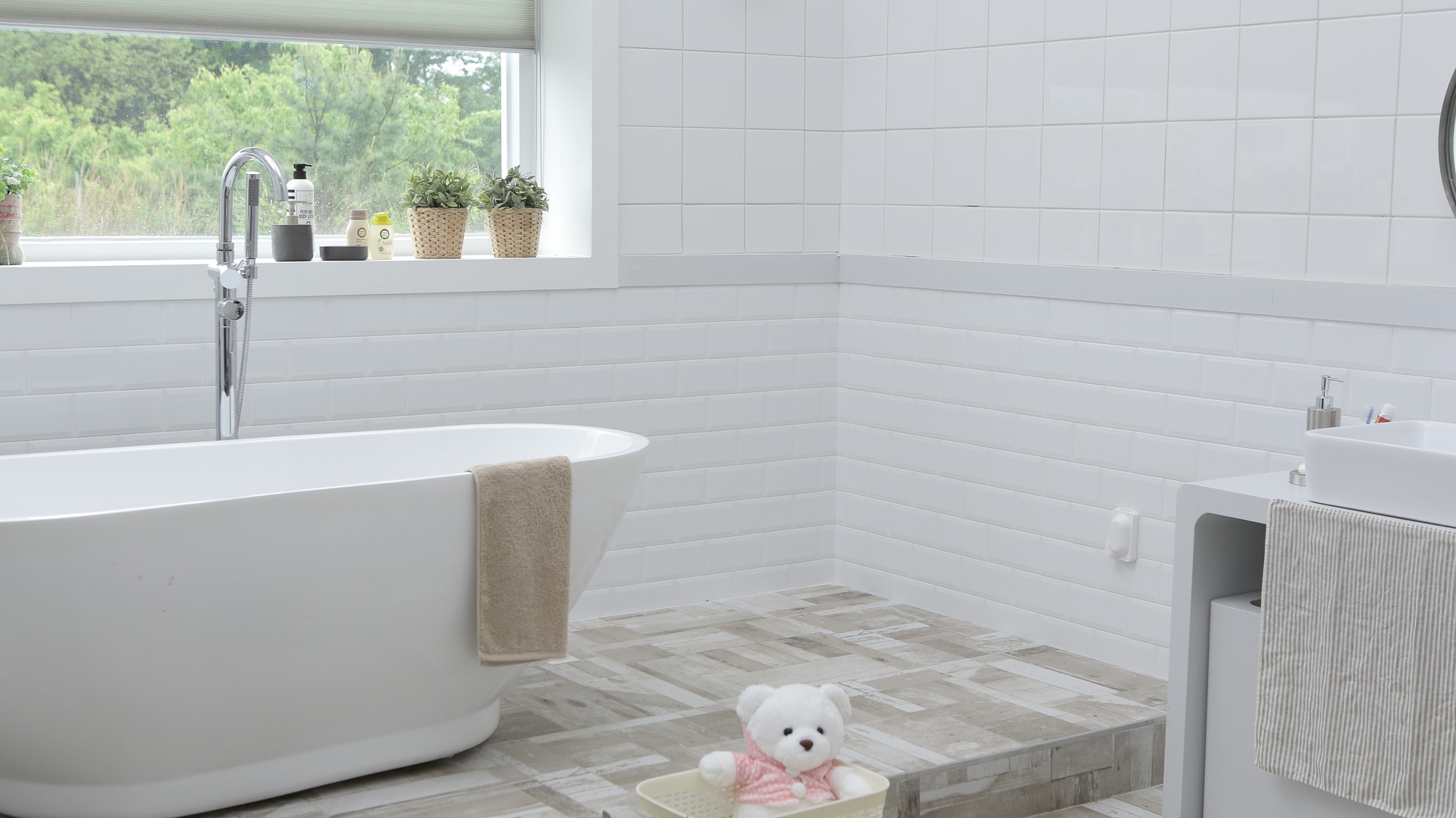 Vrijstaande baden